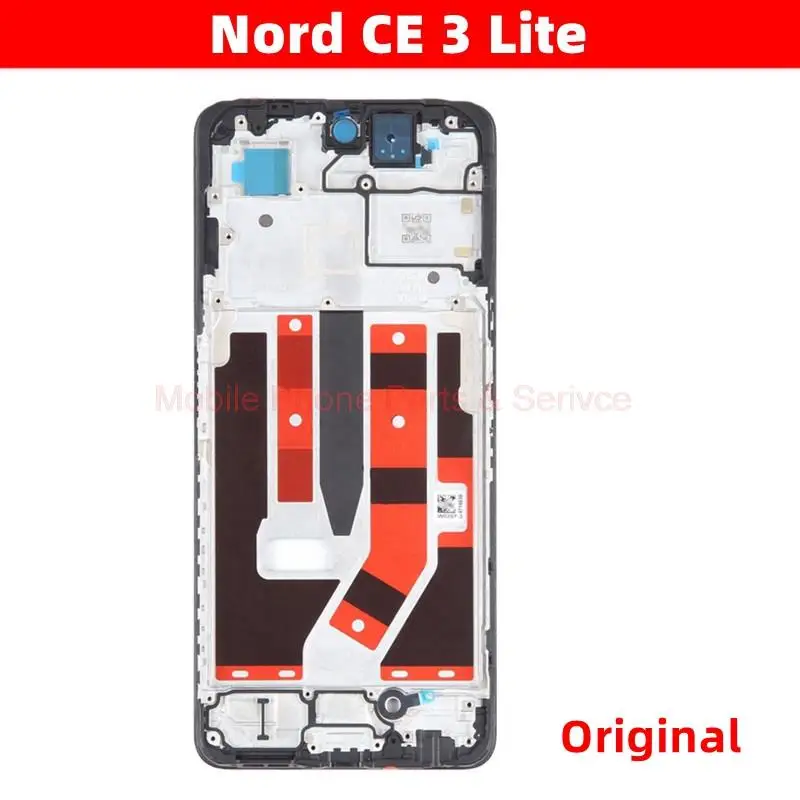 

Original LCD Front Frame Middle Housing Bezel Chassis For OnePlus Nord CE 3 Lite Back Faceplate Smartphone Repair Parts