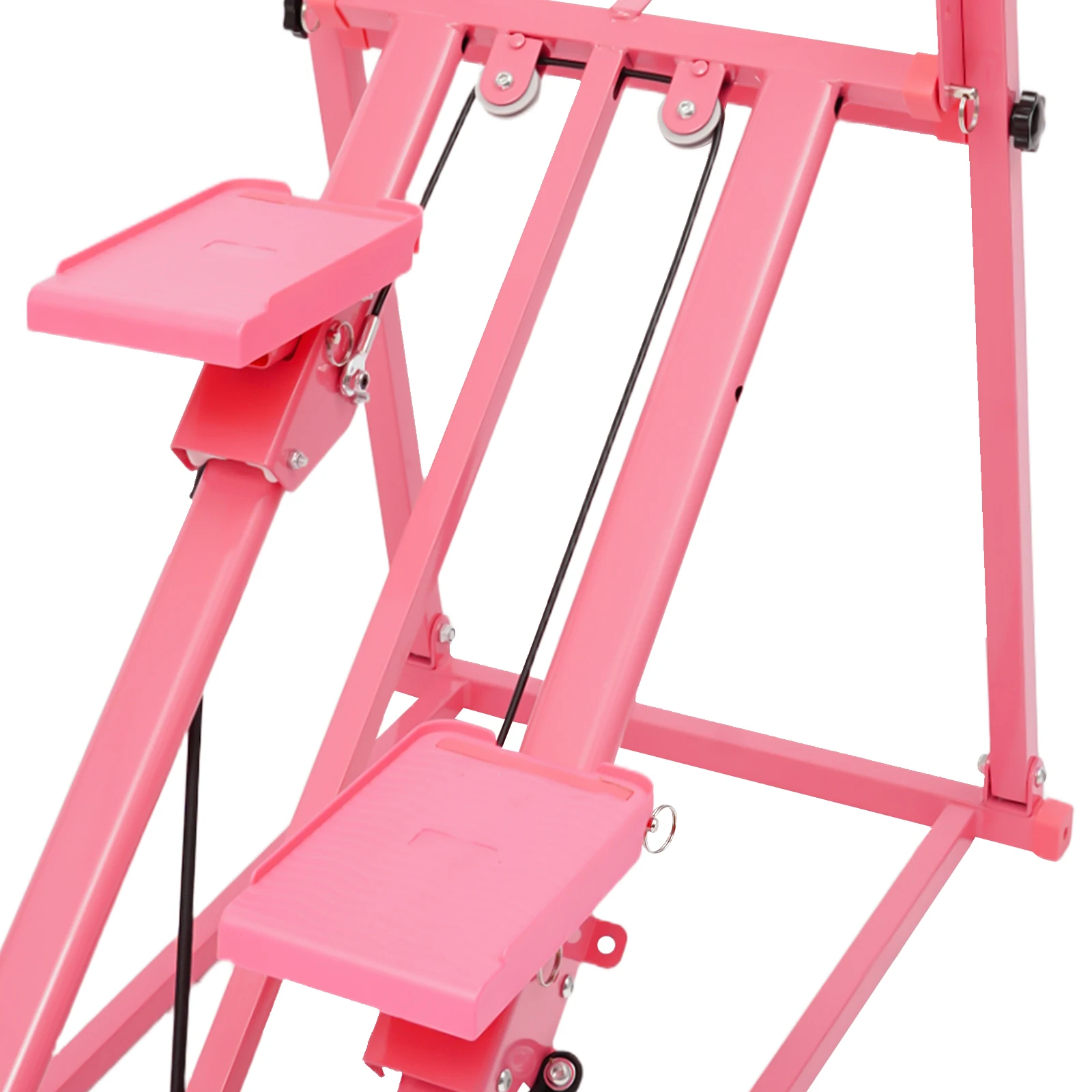 Weiß/Rosa Treppenstepper, verstellbare multifunktionale Treppensteigmaschine, 3-Gang-Beinübungsausrüstung zur Verwendung im Heim-Fitnessstudio – Detail 6