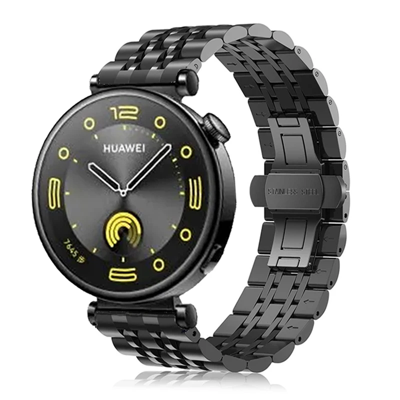 

Ремешок из нержавеющей стали для Huawei Watch GT4 3 2 41 мм 46 мм 42 мм, браслет для наручных часов Huawei Watch 4 Pro, HONOR Watch GS Pro