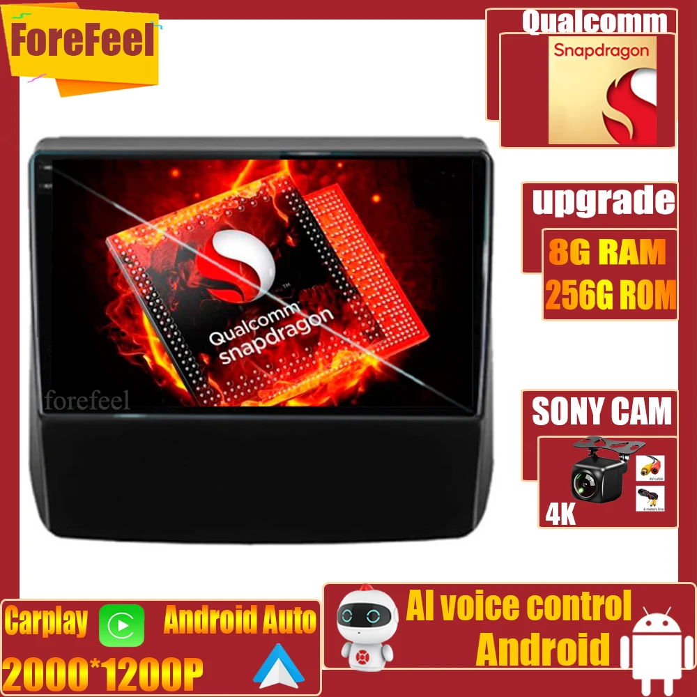 

Qualcomm Snapdragon Carplay WIFI Android For Subaru Forester 5 2018-2021 For Toyota GT 86 Car Radio Multimedia System Multimedia