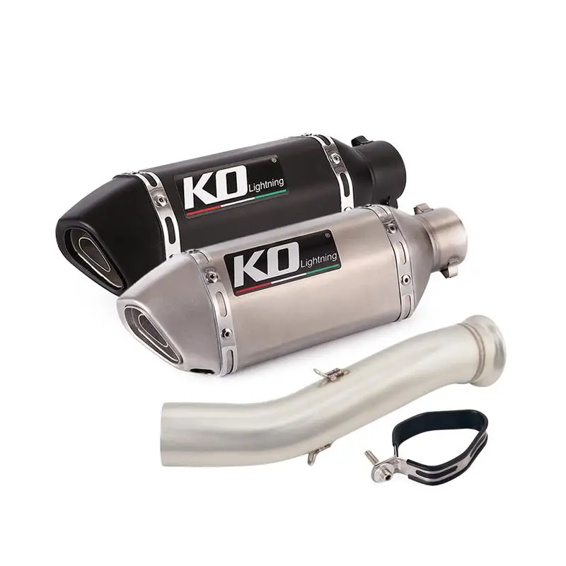 

Выхлопная труба Mid для мотоцикла CFMOTO NK800 2023, слип на 310 мм Глушитель со съемным глушителем дБ из нержавеющей стали