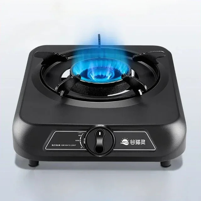 household Desktop high-fire single-burner gas stove single-burner liquefied gas energy-saving large fire cooktop gas stove