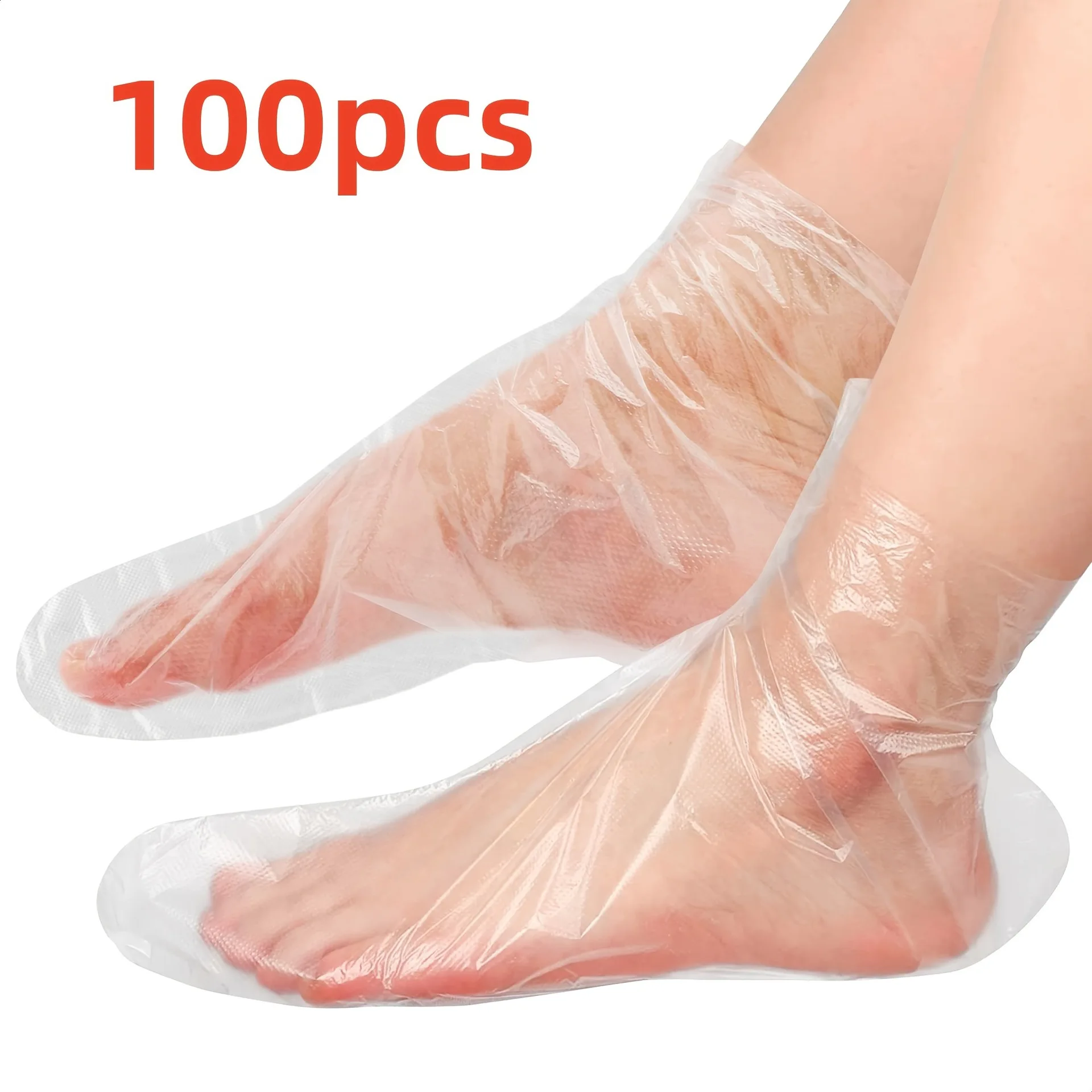 풋 케어 도구 보습용 일회용 풋 백 페디큐어 풋 백 파라핀 왁스 배스용 플라스틱 백 뷰티 살롱 스파 센터용