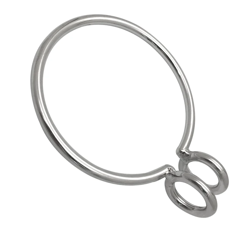 Solid Anchor Retrieval System Ring 304 Stainless Steel with 8mm Wire Durable for Boat Sailing Yacht Hardware 10pcs fashion metal o ring turn lock durable lock clasp for diy handbag bag purse luggage hardware closure bag parts accessories