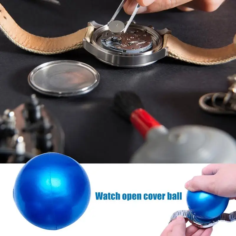 Watch Ball Case Opener Watch Back Case Remover Opener Screwball Back Tool Rubber Ball For
