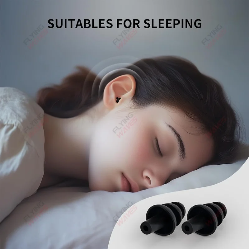 1 Set Silicone Swimming Earplugs Nose clip 3