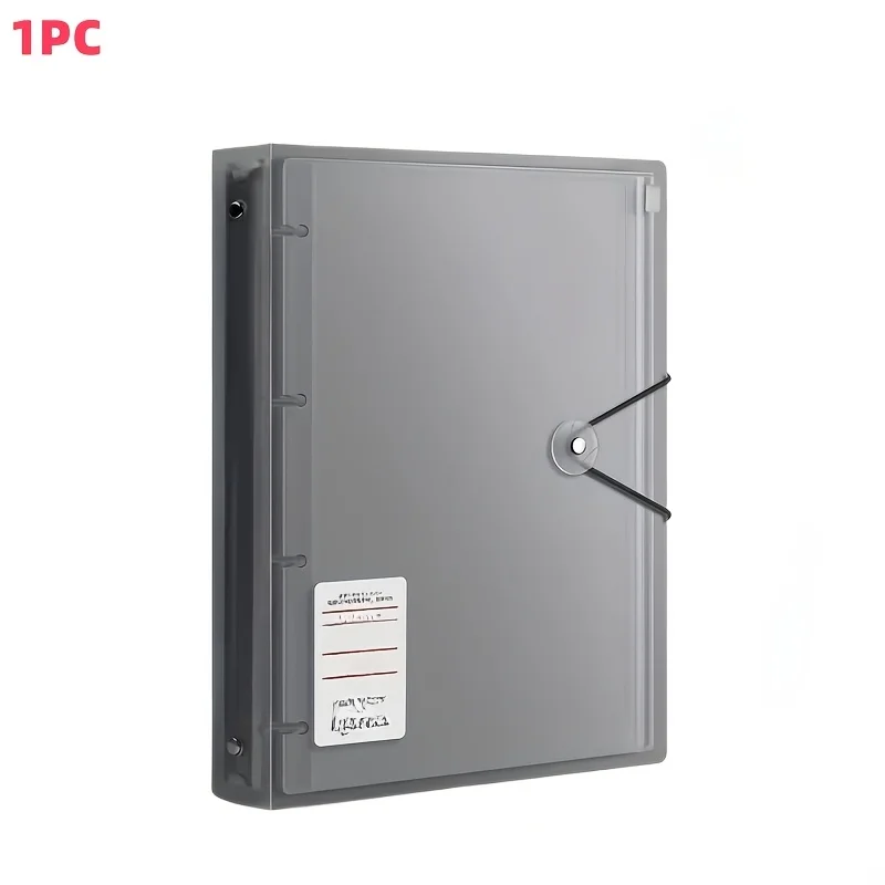 7-in-1 A4 Document Storage Bag Student Waterproof Zip File Bag Makeup Bag School Office Supplies Miscellaneous Storage Organizer