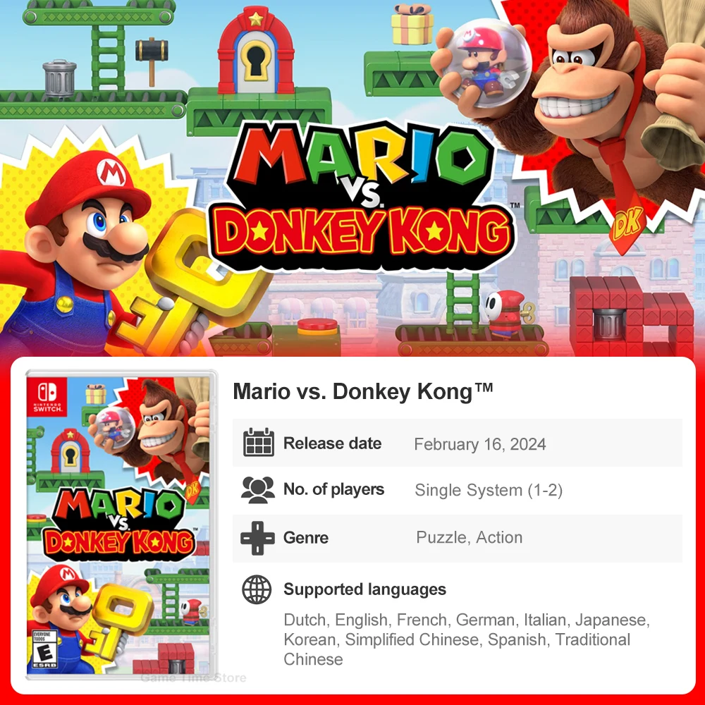 Donkey Kong Nintendo Switch Top 20 Games Nintendo Switch Game