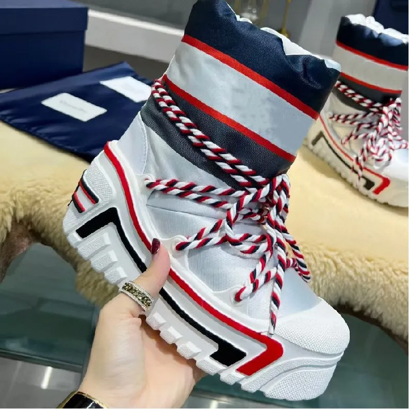 Bottes D'hiver Shenduo Pour Femme - Mi-mollet, Fourrure épaisse, Imperméables (peau De Vache)