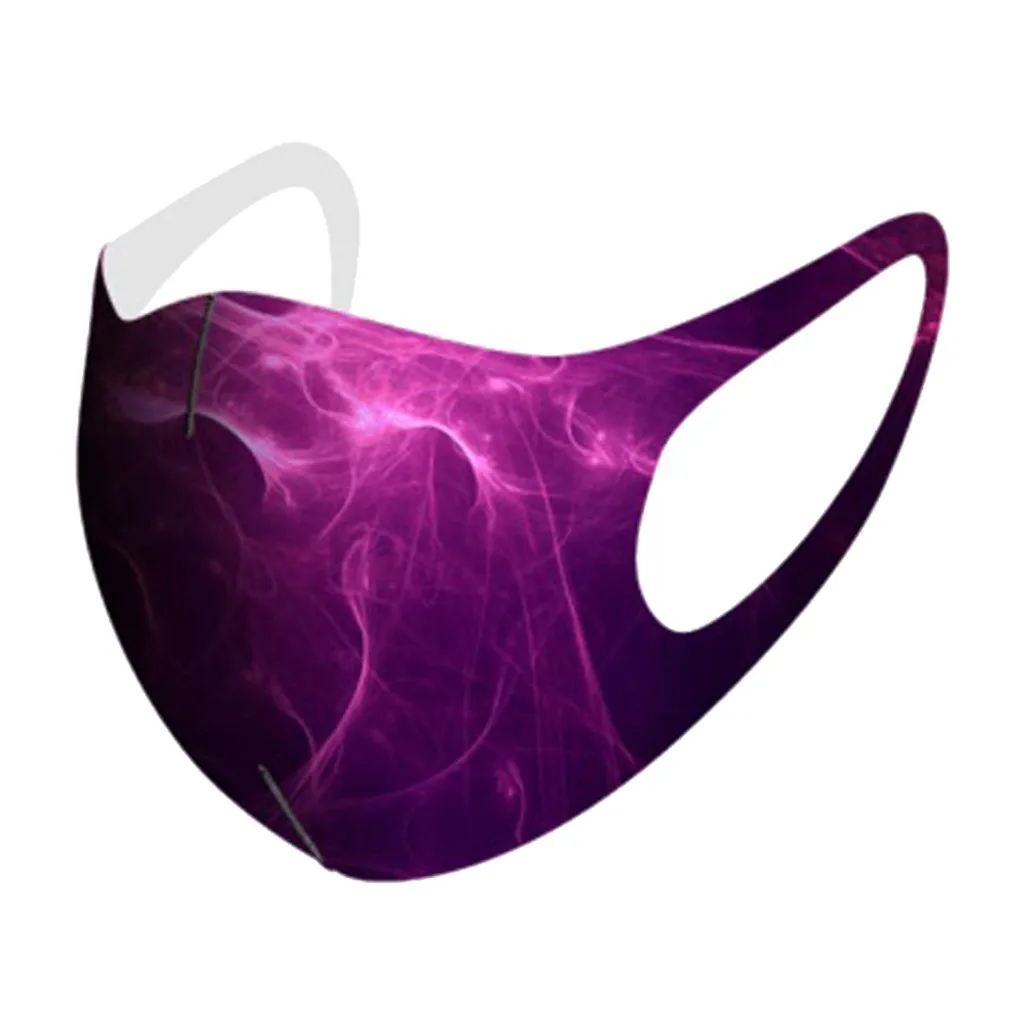 Reusable Colorful Fabric Face Stylish Fashionable Neutral Washable Mask Outdoor Dust-Proof Face Protective Mask Reusable face mask