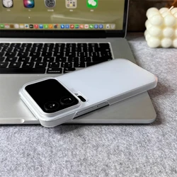 Ultra Thin Frosted Matte Solid Color Case - Slim Simple Hard PC Shell Cover for Xiaomi Mi 17 Pro (FGPC Clear)