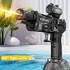 Flashing Electric Water Guns Big Capacity Powerful Water Pistol Automatic Shooting Toy Gun for Adults Boys Summer Outdoor Games 1
