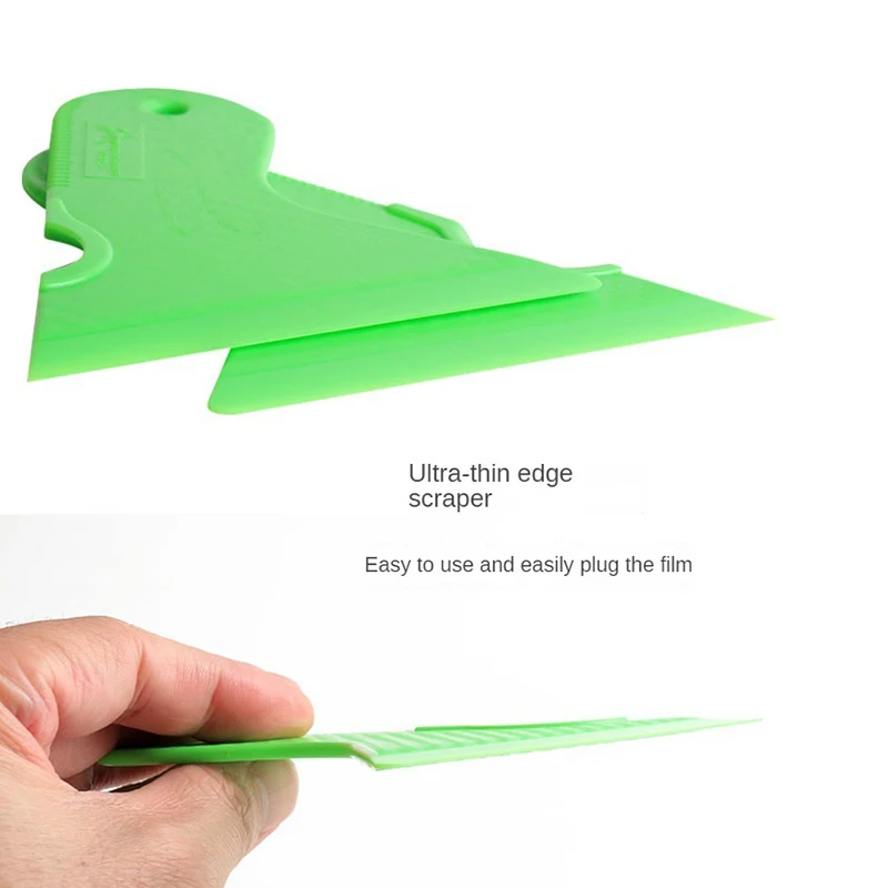 5pcs Car Wrap Stick Micro Squeegee Plastic Vinyl Scraper Window Tinting Film Corner Curves Slot Tuck Wrapping Accessorie car wrapping tools,vinyl squeegee,window tinting squeegee,automotive film tools,window tint squeegee,car vinyl scraper