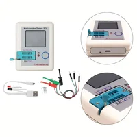 LCRTC1 1 8in TFT Backlight Transistor Tester  Multifunctional  Detect NPN and PNP Transistors  Resistors  Diodes  and More 2