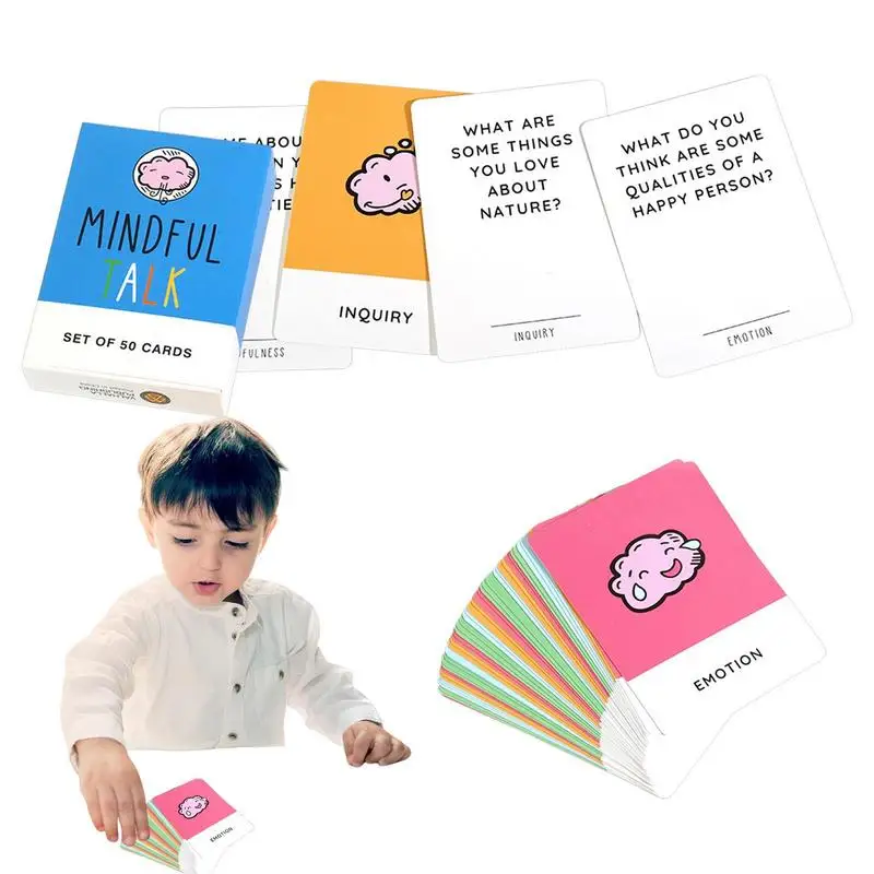 

Party Card Game Strategy Meaningful Mindful Talk Educational Toy Easy Funny Party Supplies Board Game For Parties Holidays