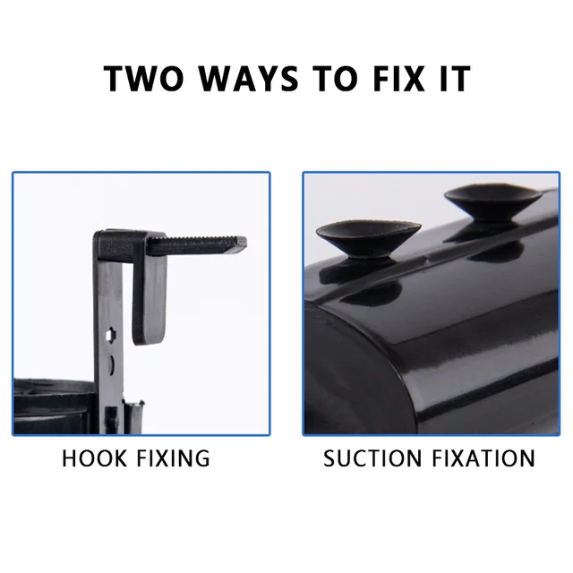 Low Water Level Fish Tank Filter Multiple in One Turtle Hanging Built-in Waterfall Filter Plastic Cleaning Water Pump Strong 3