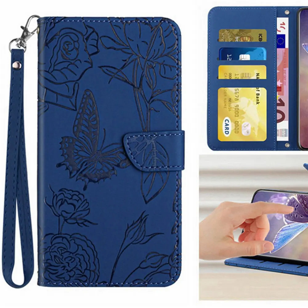 

3D Butterfly Leather Wallet Case For Infinix Note 12 G96 G88 11s 11 10 Pro Case Hot 10s 11s NFC 10i 10t 10 t 12i 12 Play Cover