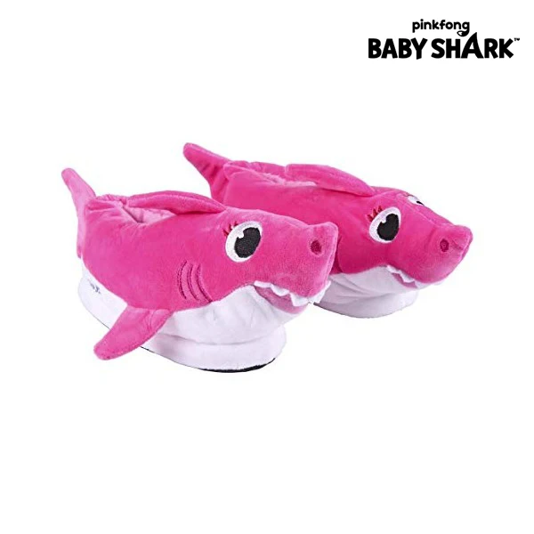 3D House Slippers Baby Shark Pink AliExpress