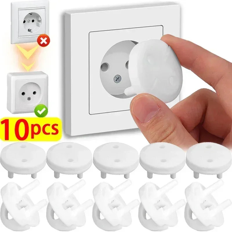 Socket Covers American Standard Baby Proofing Safety Child Secure Electric Plug Protectors For Kids Toddler
