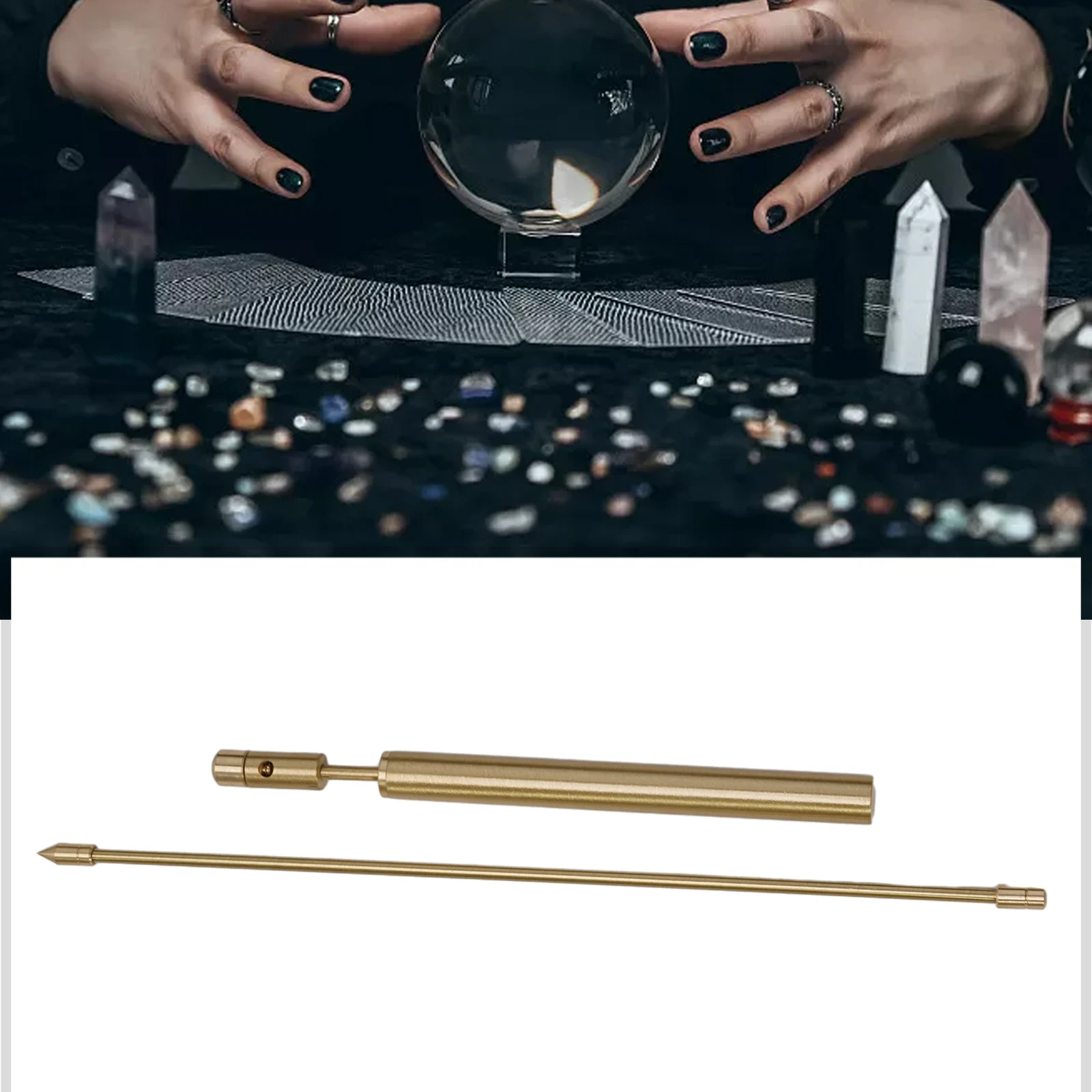 

Медный зонд Dowsticks, учебные инструменты для гадания, изысканные Легкие аксессуары, компактные, новые, долговечные