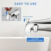 Tub Spout With Diverter, Bathtub Faucet With Shower Diverter And Hex Wrench Fits 1/2 Inch Copper Tube, 5.3 Inch 4