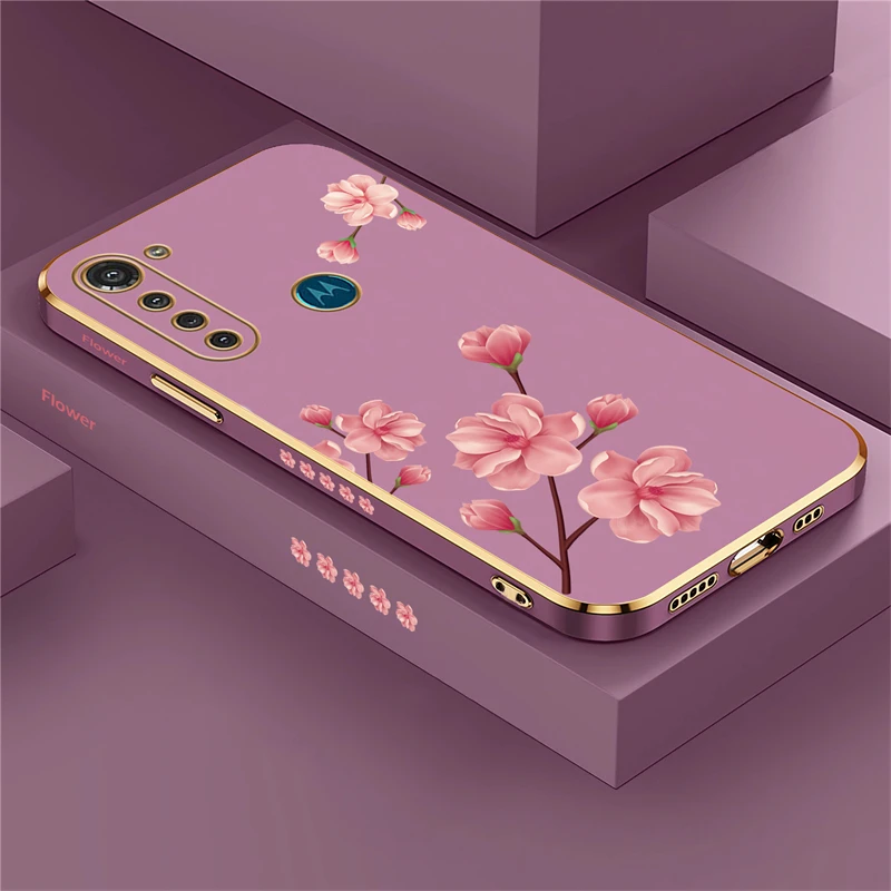 Durable Silicone Shockproof Power Flower Phone Case