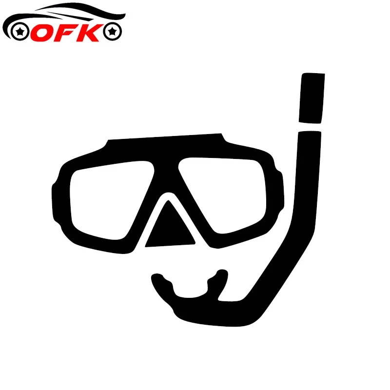 

OFK индивидуальная модная маска для дайвинга с забавным рисунком Женская 12,7*11,9 см