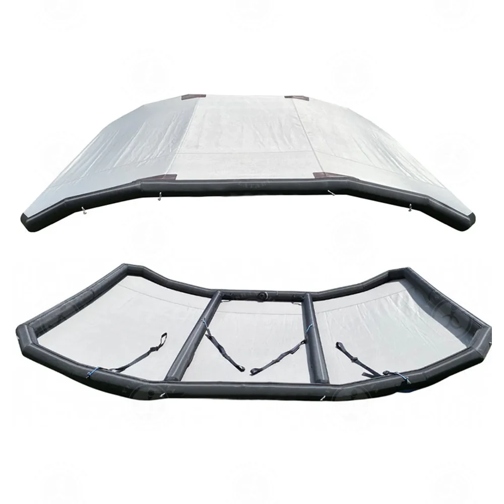 High Quality Waterproof Sail Awning Yacht Boat Inflatable Canopy Cover Inflatable Sun Shade Tent