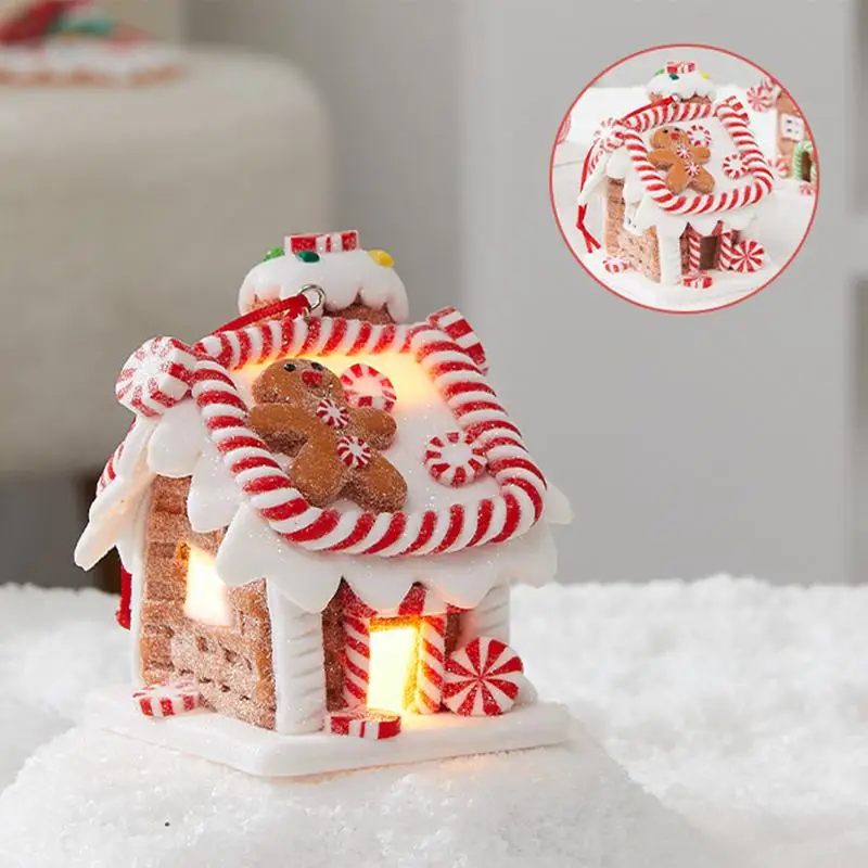 Grande Canne à Bonbons Lumineuse Tk Maxx – Déco Noël Pain D’épices En Résine