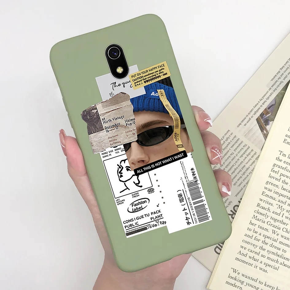 Stylish Shockproof Silicon Case with Butterfly and Avocado Heart Design - Cool Girl Edition
