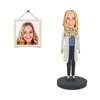 Personalized Stethoscope Custom Bobblehead Figurine for Nurses & Doctors - Unique Birthday And Graduation Gift for Men And Women 2