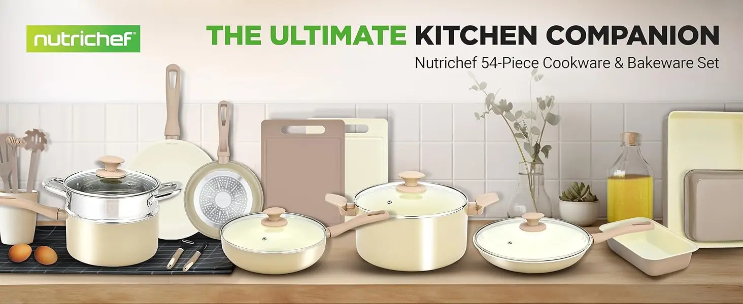 Marble non-stick cookware set image