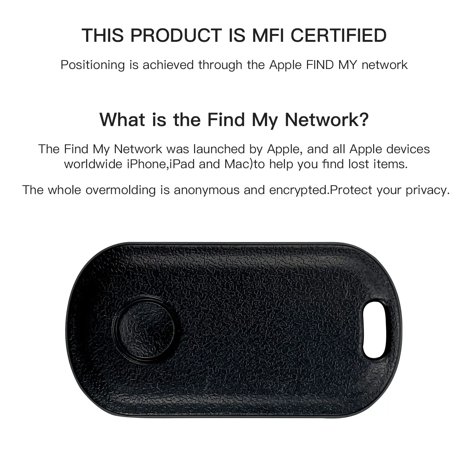 AiYaTo Mini GPS Tracker Bluetooth-compatible Itag Global Positioning Finder Anti