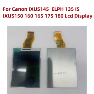 Alideao-New LCD Screen Display For Canon IXUS145 ELPH 135 IS IXUS150 IXUS160 IXUS165 IXUS175 IXUS180 Camera + Backlight Repair