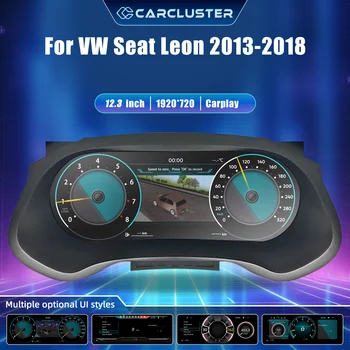 Panel de Instrumentos Digital para Seat Leon años 2013-2018, Cabina Virtual, Velocímetro 1