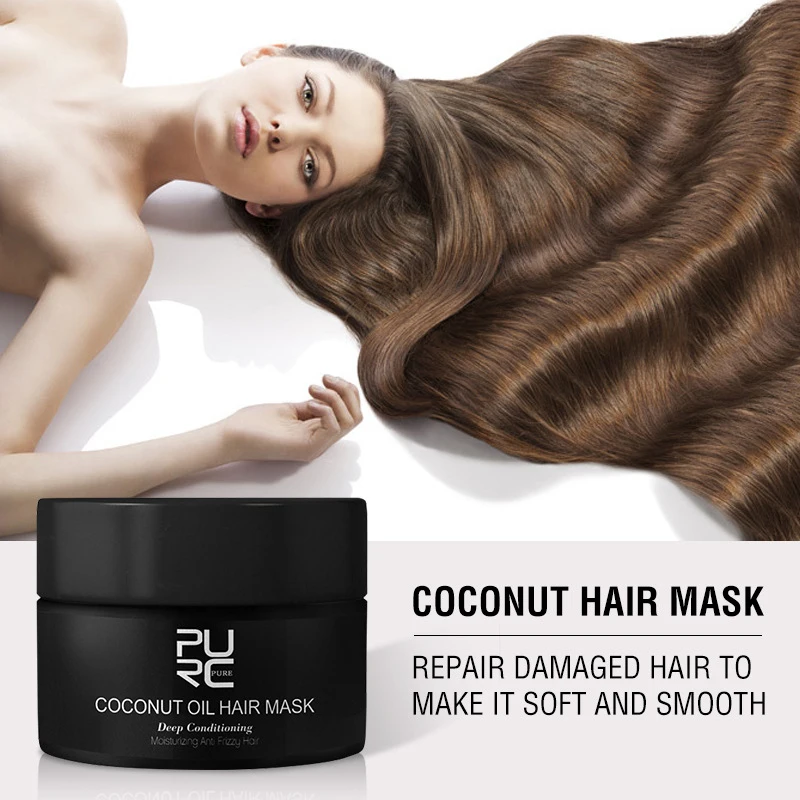 Hair Mask 5 Seconds Repair Damaged Hair Frizzy Soft Smooth Shiny Deep Moisturize Plant Treat Care Essential Oil 50ml