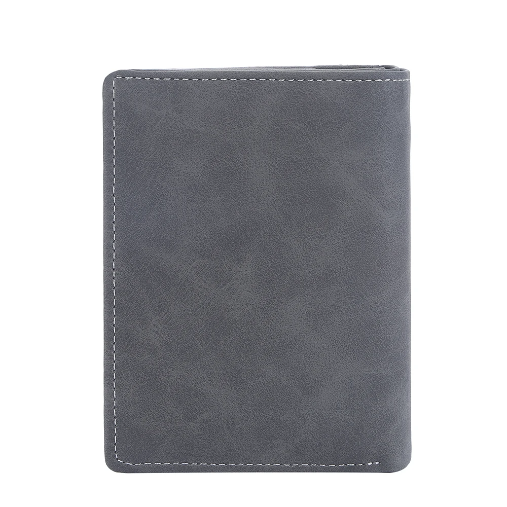 Premium Vintage Leather Men's Wallet – High-Quality Zipper Design with Card Holders and Coin Pouch