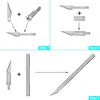 French Cutter For Nails Set, French Tip Cutter Edge Trimmer, Smile Line Acrylic V Cut Nail With Brush 4