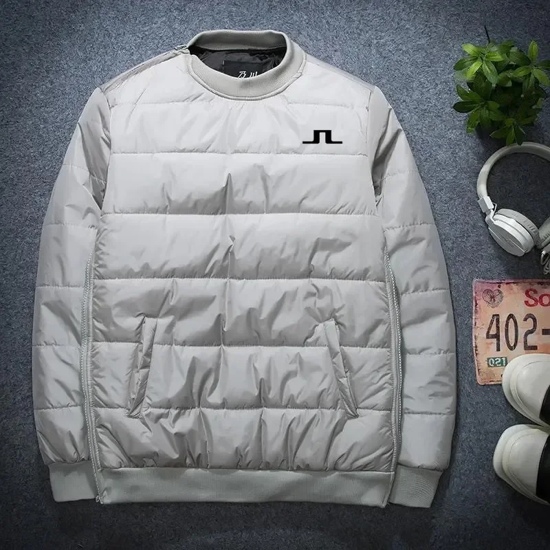 2023GolfWearMenNewJacketAutumnWinterDownCottonGolfJacket