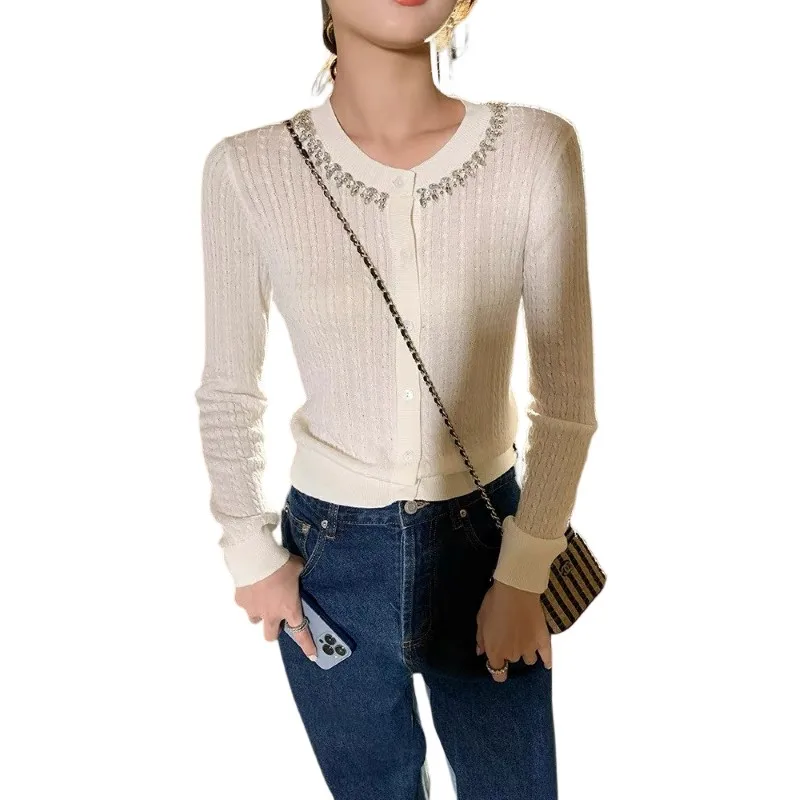 

Осенний Новый обтягивающий модный изящный свитер для пожилых людей