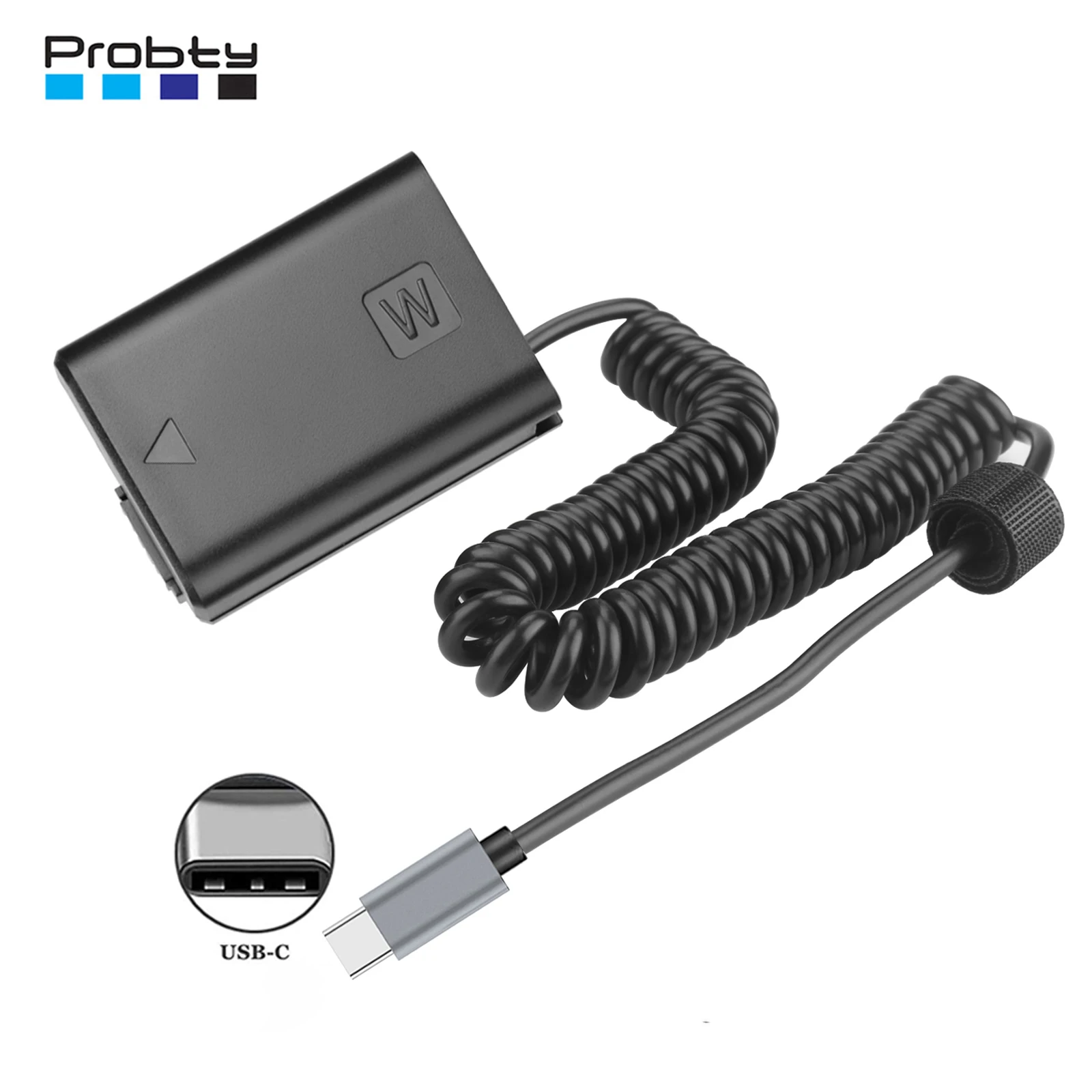 USB-C NP-FW50 Dummy Battery PowerAdapter AC-PW20 for Sony Alpha