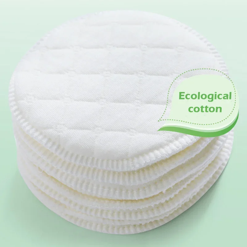 12pcs/set Reusable Nursing Breast Pads Washable Soft Absorbent Baby Breastfeeding Waterproof Breast Pads for Pregnant Women breast pads,milk pads