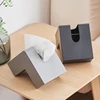 Japanese creative ins air-pumped paper box net red high appearance level L-shaped tissue box living room simple Kleenex box 1