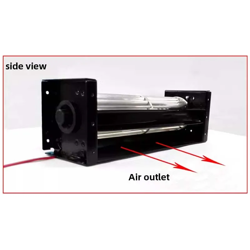 Quiet Cross Flow Fan DC12V 24V Cooling Cross Flow Fan Lectronic Heater Parts Large Air Volume Crossfow Ventilation Cooling ventilation fan