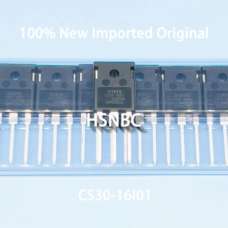 10Pcs/Lot CS30-16IO1 CS30-16I01 CS3016IO1 CS3016I01 TO-247 1600V 30A Single Thyristor New Imported Original