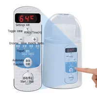 Smart Greek Yogurt Maker Timable Automatic Thermostatic Natto Enzyme Fermenter Temperature adjustable With Filter Cheese Maker 2