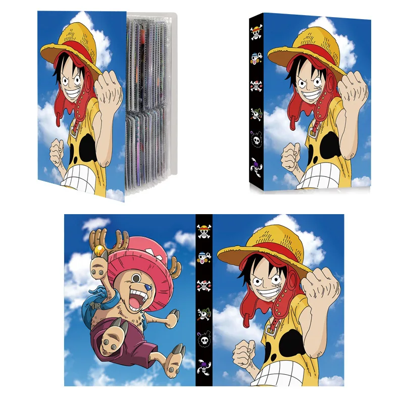 Children's Card Game Collection Binder - 120-Unit Album and Folder Set