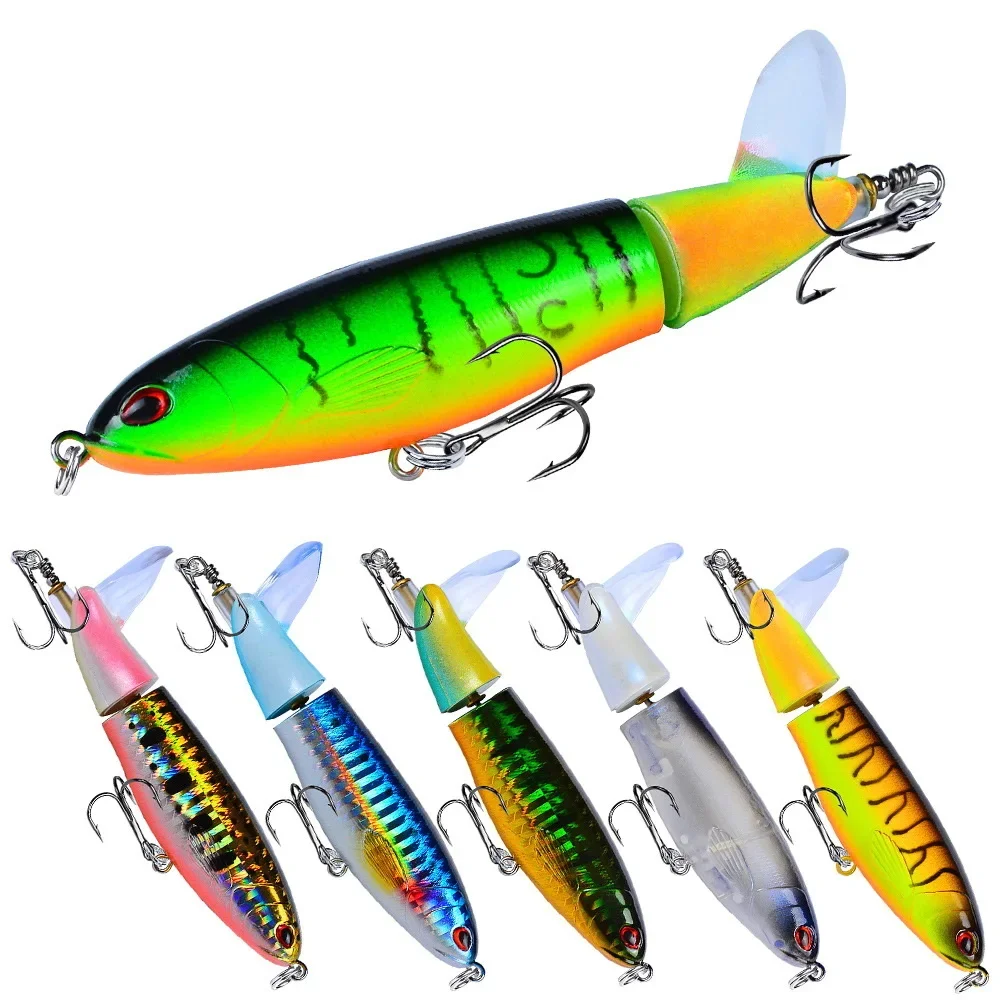 Basskder Topwater Kder UFISH Topwater Popper Kder Set - 10 Stck,  Multi-color, Fr Bass & Raubfisch Boilies Set