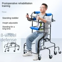 Rehabilitation Walker - Supportive Mobility Training Frame Elderly Post-Stroke Recovery Aid Enhanced Walking Support 1