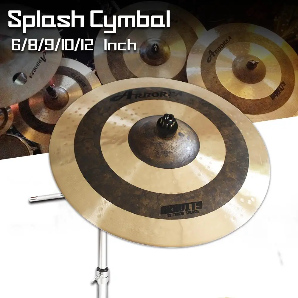 

Arborea Splash Cymbal-Gravity Series 6/8/9/10/12 Inch Handmade Effect Cymbal Bronze For Drum Set